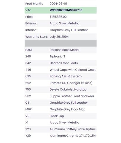 2004 Porsche 911 Turbo
