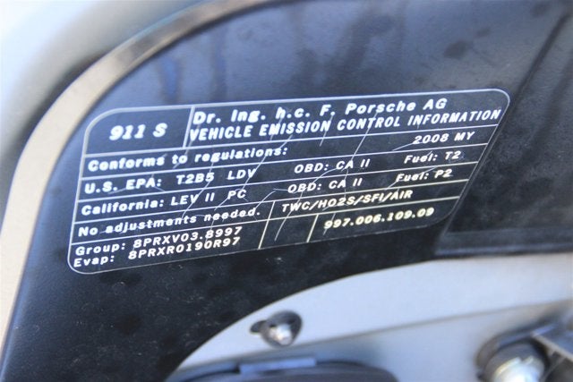 2008 Porsche 911 Carrera S Cabriolet