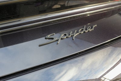 2011 Porsche Boxster Spyder