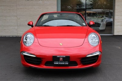 2013 Porsche 911 Carrera 4S Cabriolet