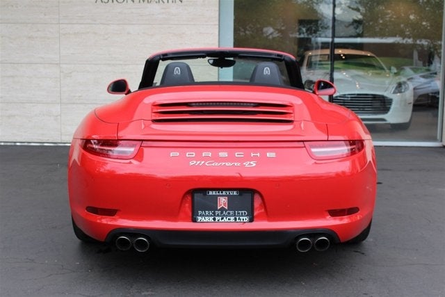 2013 Porsche 911 Carrera 4S Cabriolet