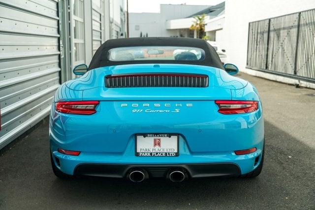 2017 Porsche 911 Carrera S Cabriolet