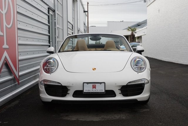 2012 Porsche 911 Carrera S Cabriolet