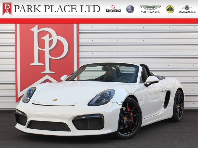 2016 Porsche Boxster Spyder