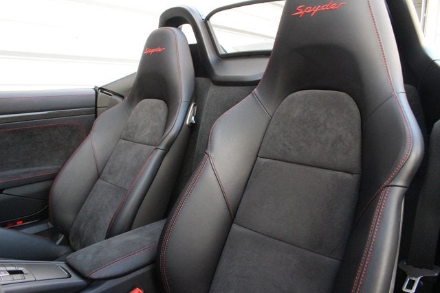 2016 Porsche Boxster Spyder