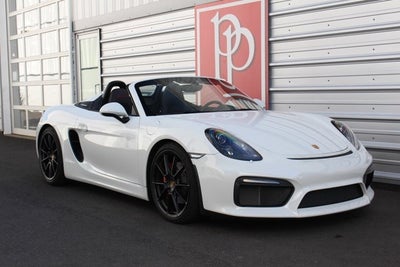 2016 Porsche Boxster Spyder