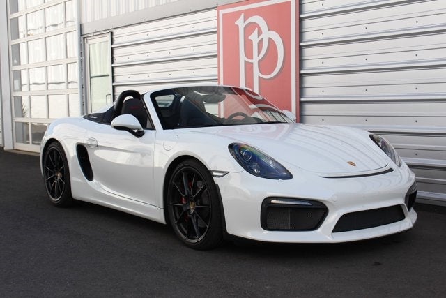 2016 Porsche Boxster Spyder