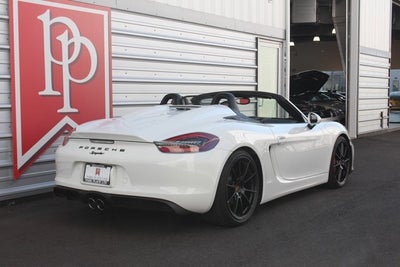 2016 Porsche Boxster Spyder
