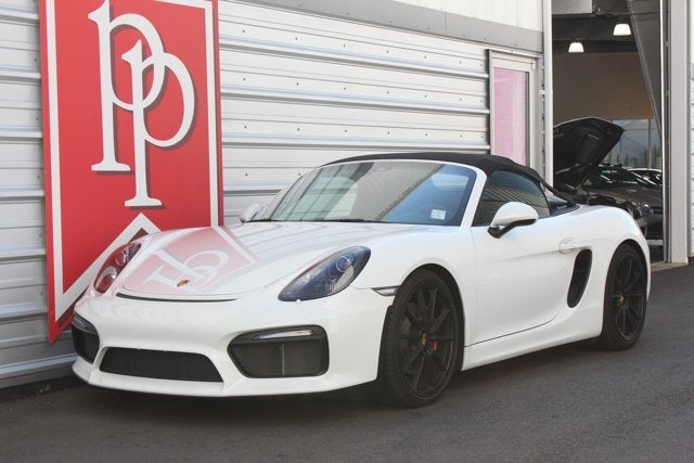 2016 Porsche Boxster Spyder