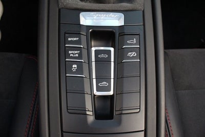 2016 Porsche Boxster Spyder