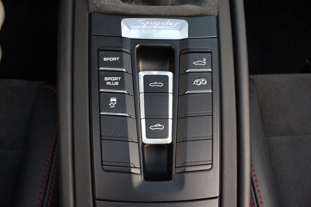 2016 Porsche Boxster Spyder