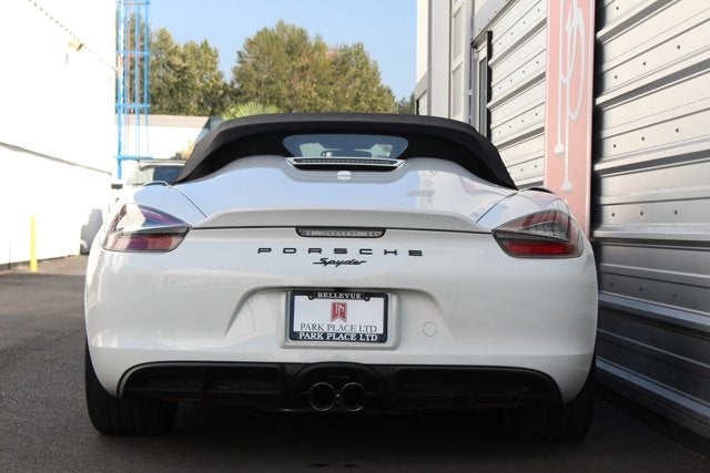 2016 Porsche Boxster Spyder