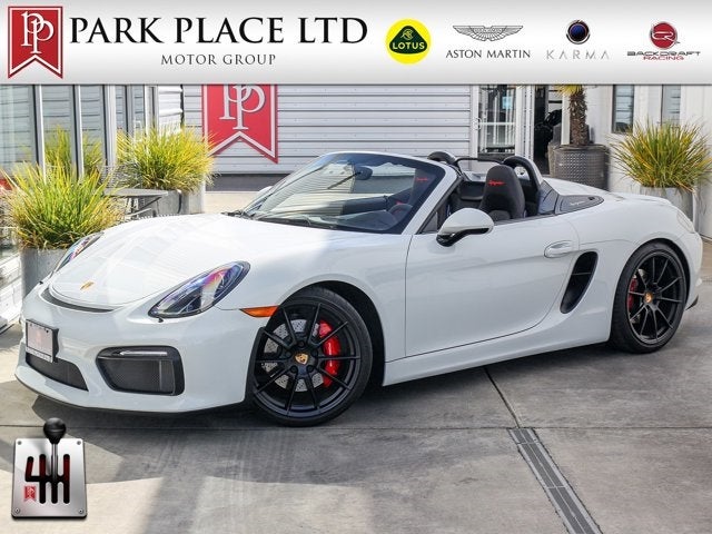2016 Porsche Boxster Spyder