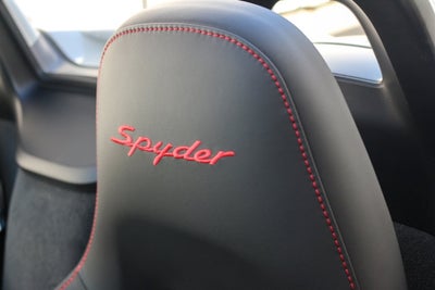 2016 Porsche Boxster Spyder