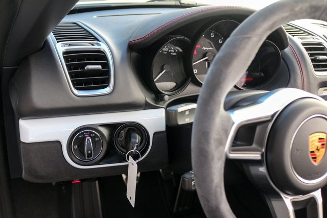 2016 Porsche Boxster Spyder
