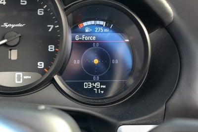 2016 Porsche Boxster Spyder