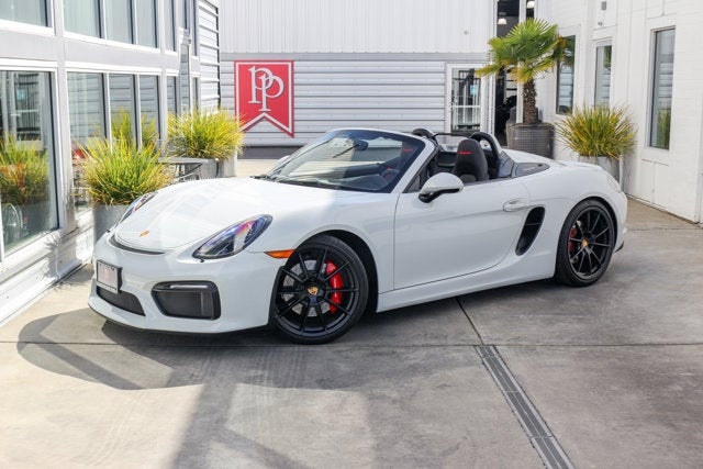 2016 Porsche Boxster Spyder