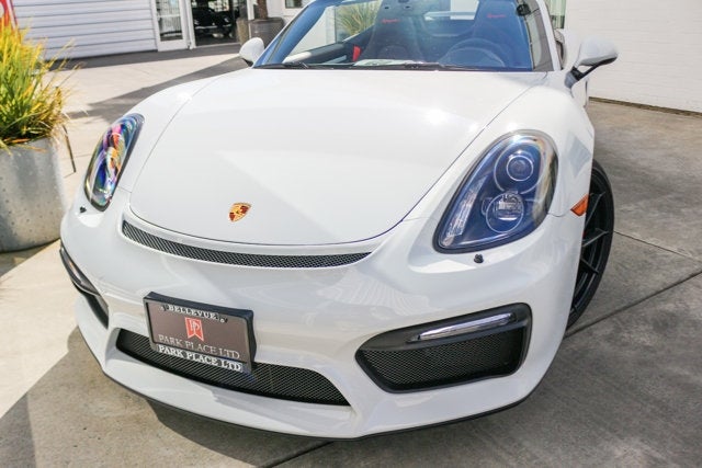 2016 Porsche Boxster Spyder