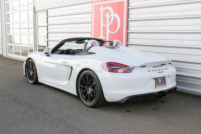2016 Porsche Boxster Spyder
