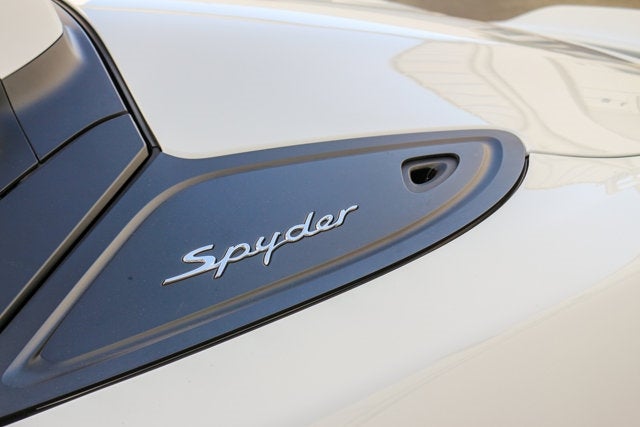 2016 Porsche Boxster Spyder