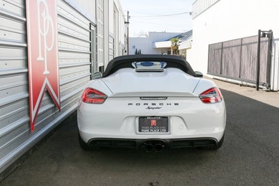 2016 Porsche Boxster Spyder