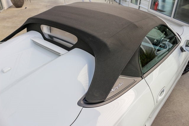 2016 Porsche Boxster Spyder