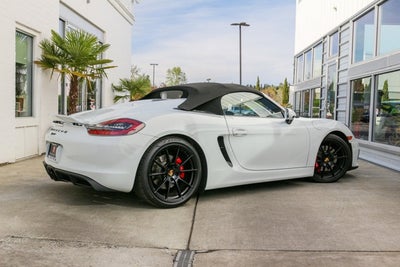 2016 Porsche Boxster Spyder