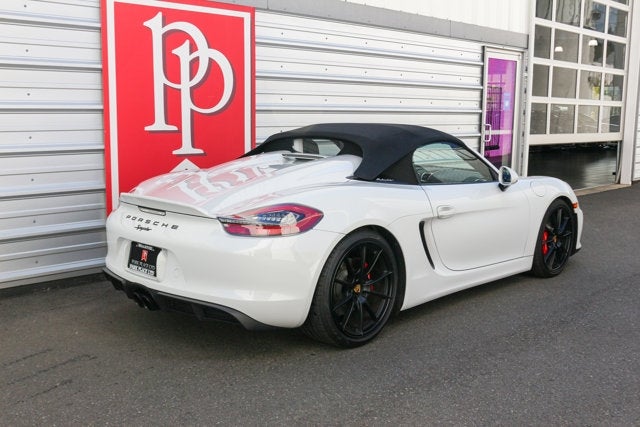 2016 Porsche Boxster Spyder