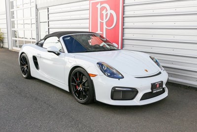 2016 Porsche Boxster Spyder