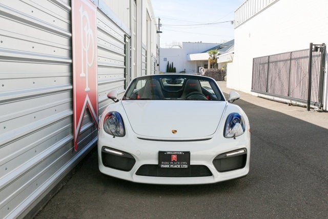 2016 Porsche Boxster Spyder