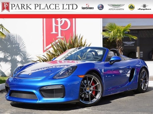 2016 Porsche Boxster Spyder