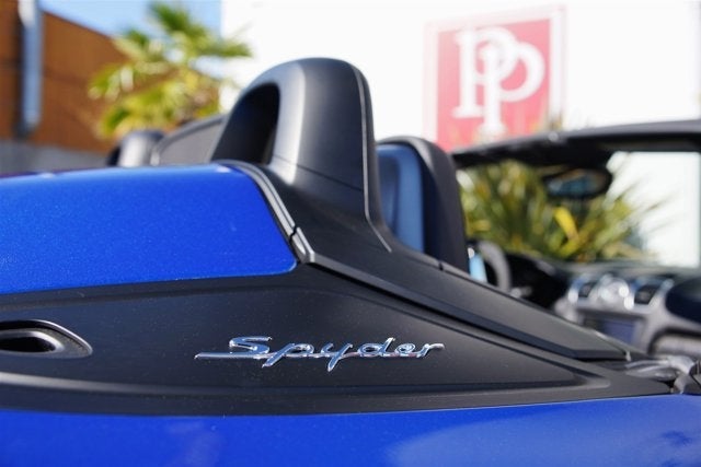2016 Porsche Boxster Spyder