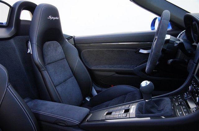 2016 Porsche Boxster Spyder