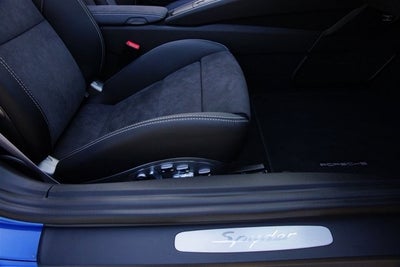 2016 Porsche Boxster Spyder