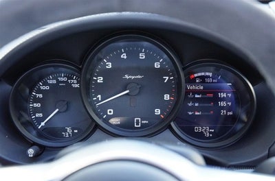 2016 Porsche Boxster Spyder