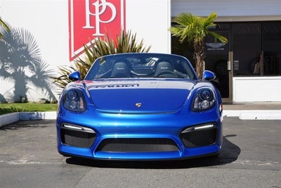 2016 Porsche Boxster Spyder