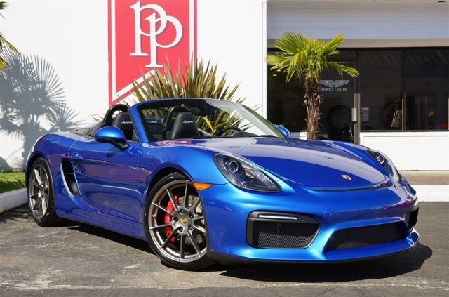 2016 Porsche Boxster Spyder