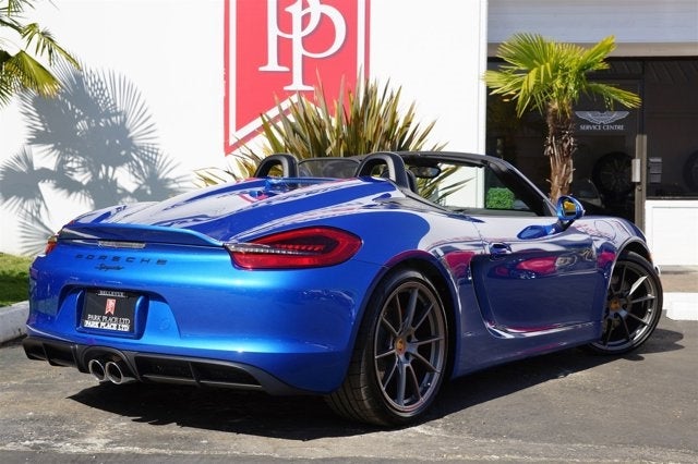 2016 Porsche Boxster Spyder