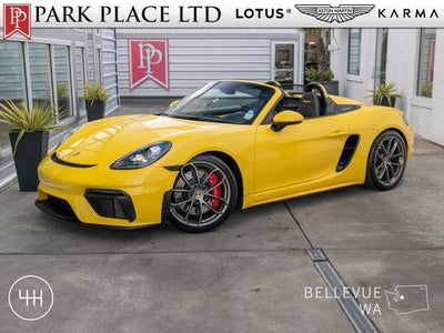 2022 Porsche 718 Spyder Roadster