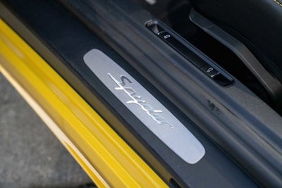 2022 Porsche 718 Spyder Roadster