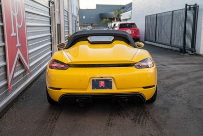 2022 Porsche 718 Spyder Roadster