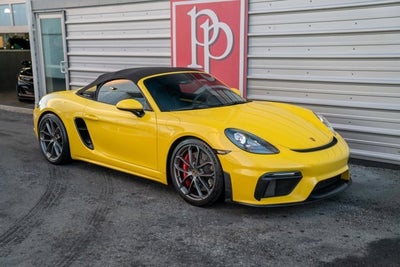2022 Porsche 718 Spyder Roadster