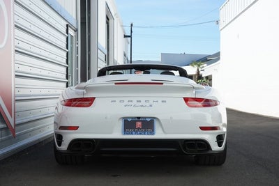 2015 Porsche 911 Turbo S Cabriolet