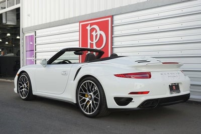 2015 Porsche 911 Turbo S Cabriolet