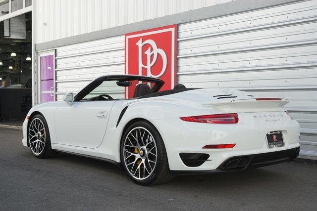2015 Porsche 911 Turbo S Cabriolet