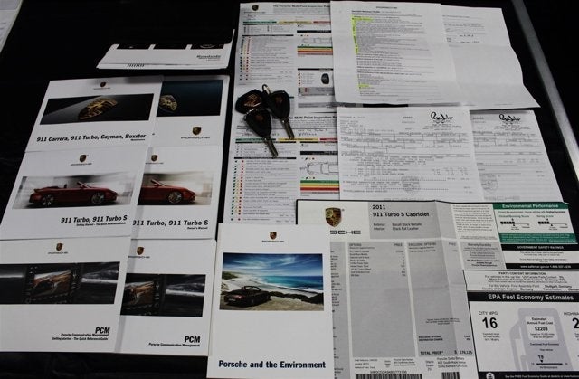 2011 Porsche 911 Turbo S Cabriolet