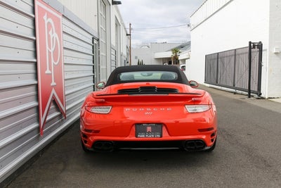 2016 Porsche 911 Turbo S Cabriolet