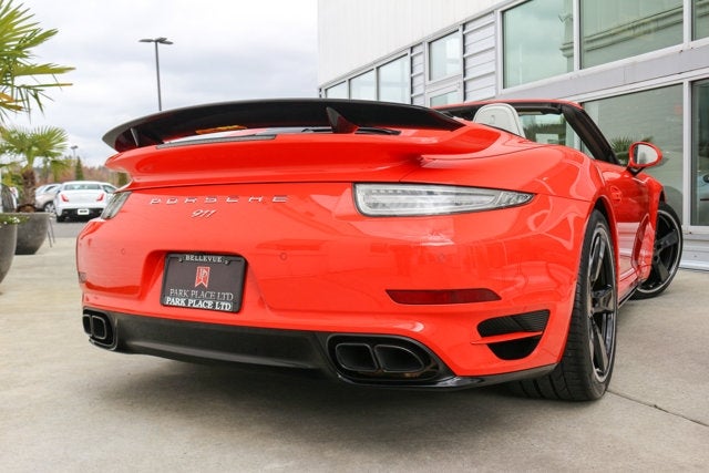 2016 Porsche 911 Turbo S Cabriolet