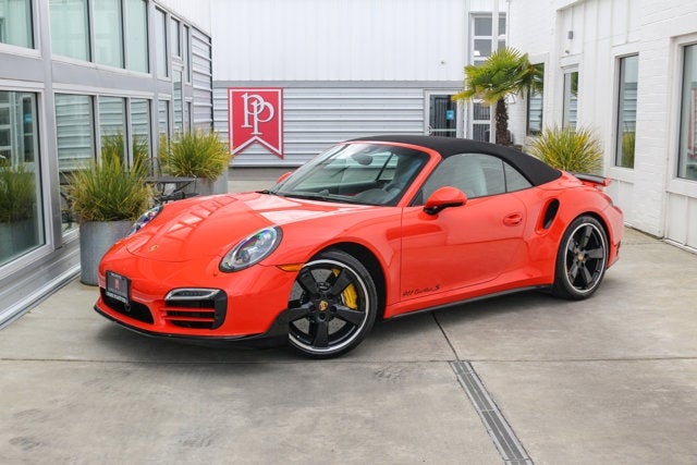 2016 Porsche 911 Turbo S Cabriolet