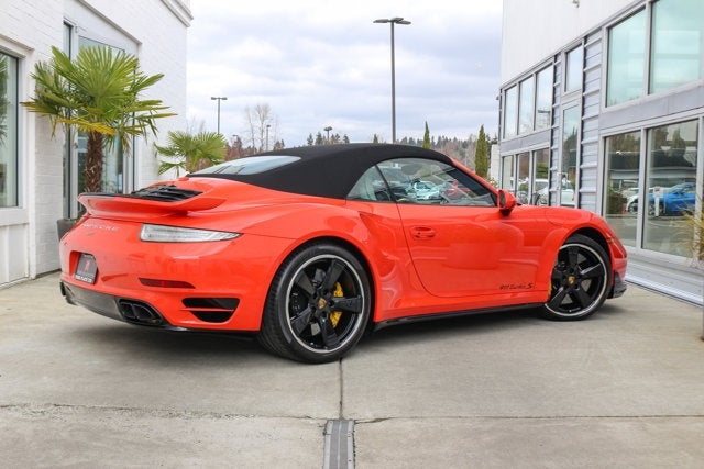 2016 Porsche 911 Turbo S Cabriolet